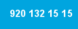 920 132 15 15